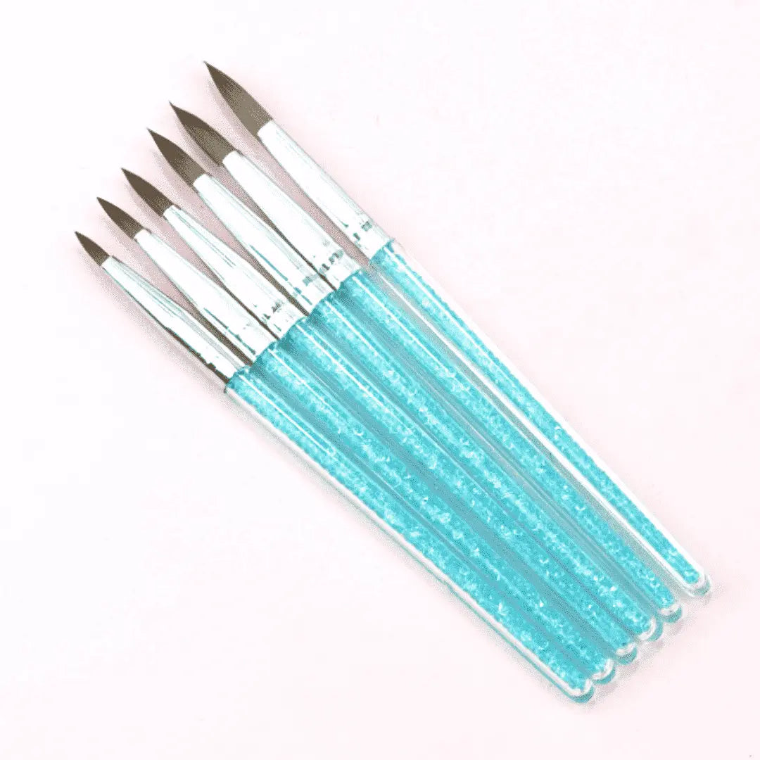 Crystal Brush Collection The Face Paint Shop Round Brush The Face Paint Shop Australia buy face paints near me