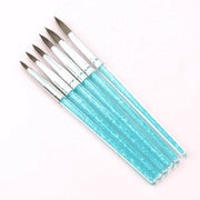 Crystal Brush Collection The Face Paint Shop Round Brush The Face Paint Shop Australia buy face paints near me