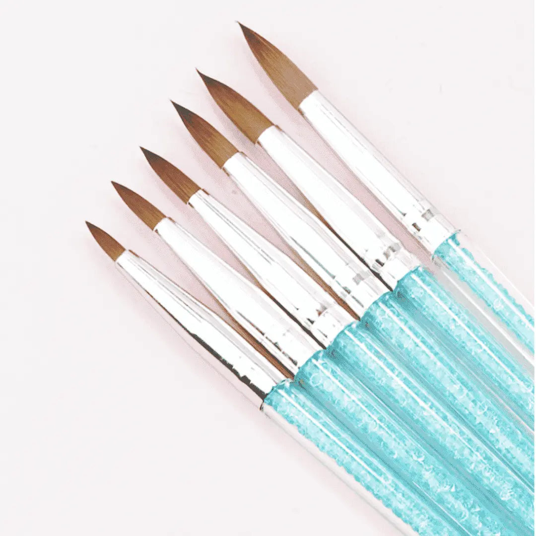 Crystal Brush Collection The Face Paint Shop Round Brush The Face Paint Shop Australia buy face paints near me