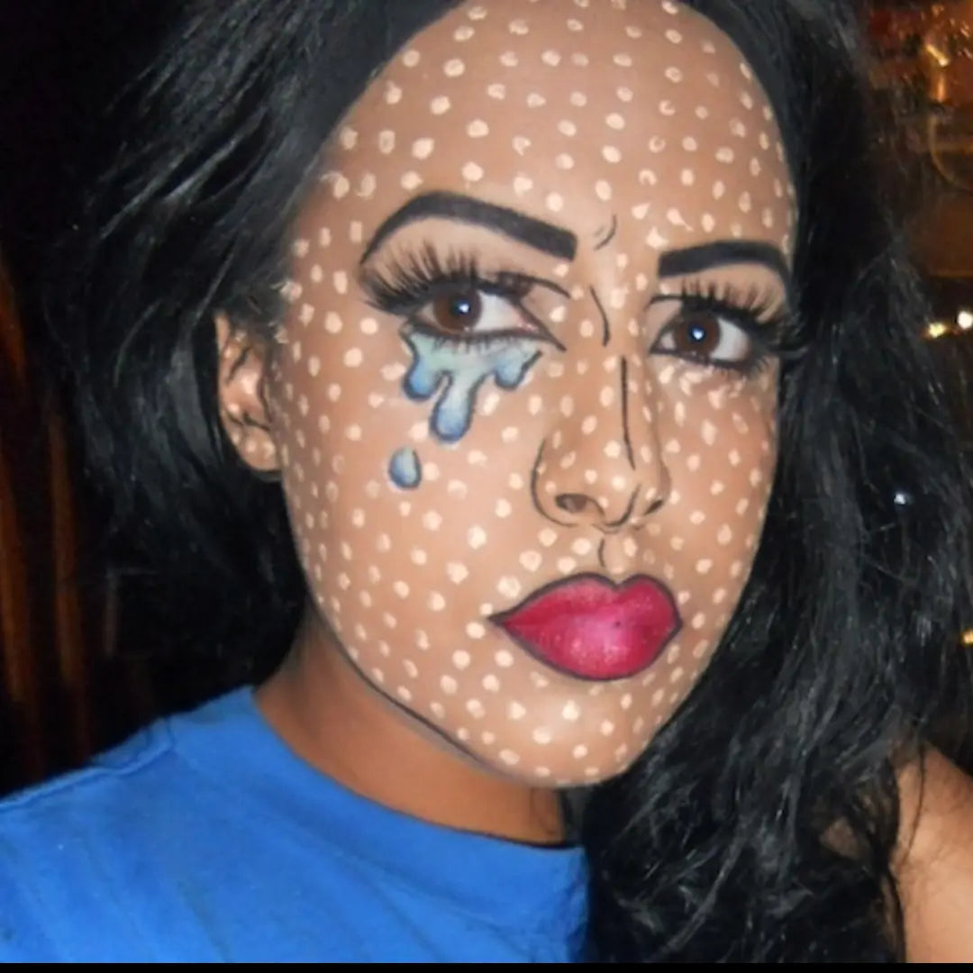 DiYeah Face Painting Stencil - D04 Texture Mesh DiYeah! Stencil The Face Paint Shop Australia buy face paints near me