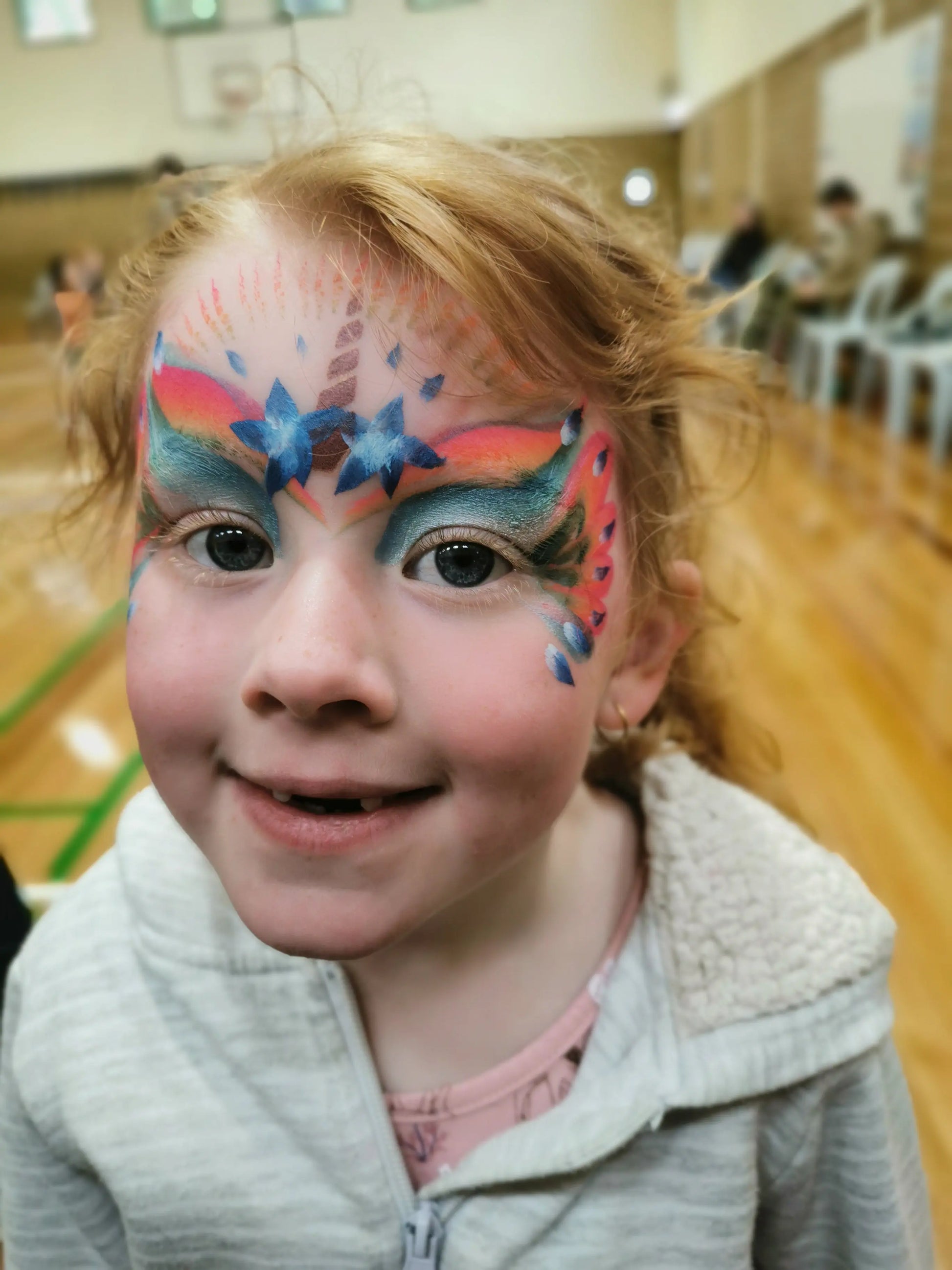 DiYeah Face Painting Stencil - K01 Horn Section DiYeah! Stencil The Face Paint Shop Australia buy face paints near me