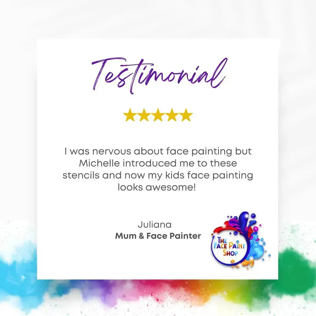  Buy DiYeah Face Painting Stencil - NH7 Princesses and professional face & body paint for beginners in Australia. Where to buy face paint near me. 