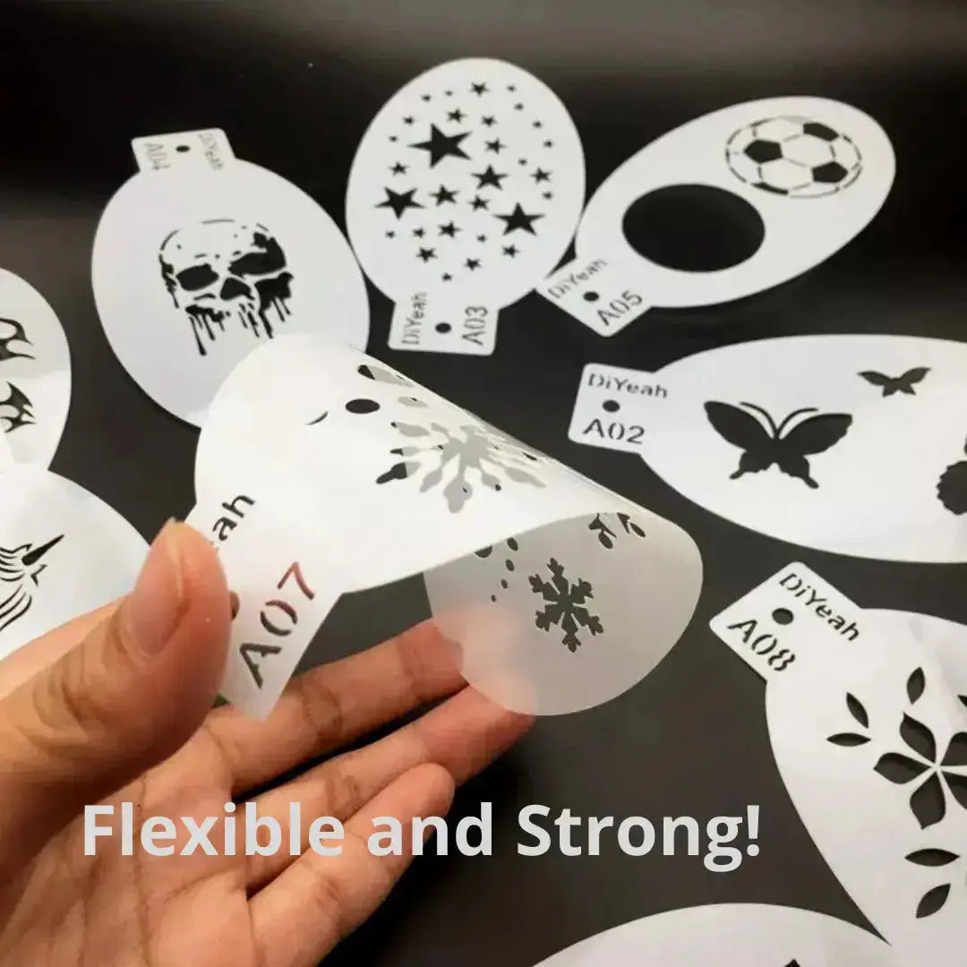  Buy DiYeah Face Painting Stencil - NH9 Koala & Kangaroo and professional face & body paint for beginners in Australia. Where to buy face paint near me. 