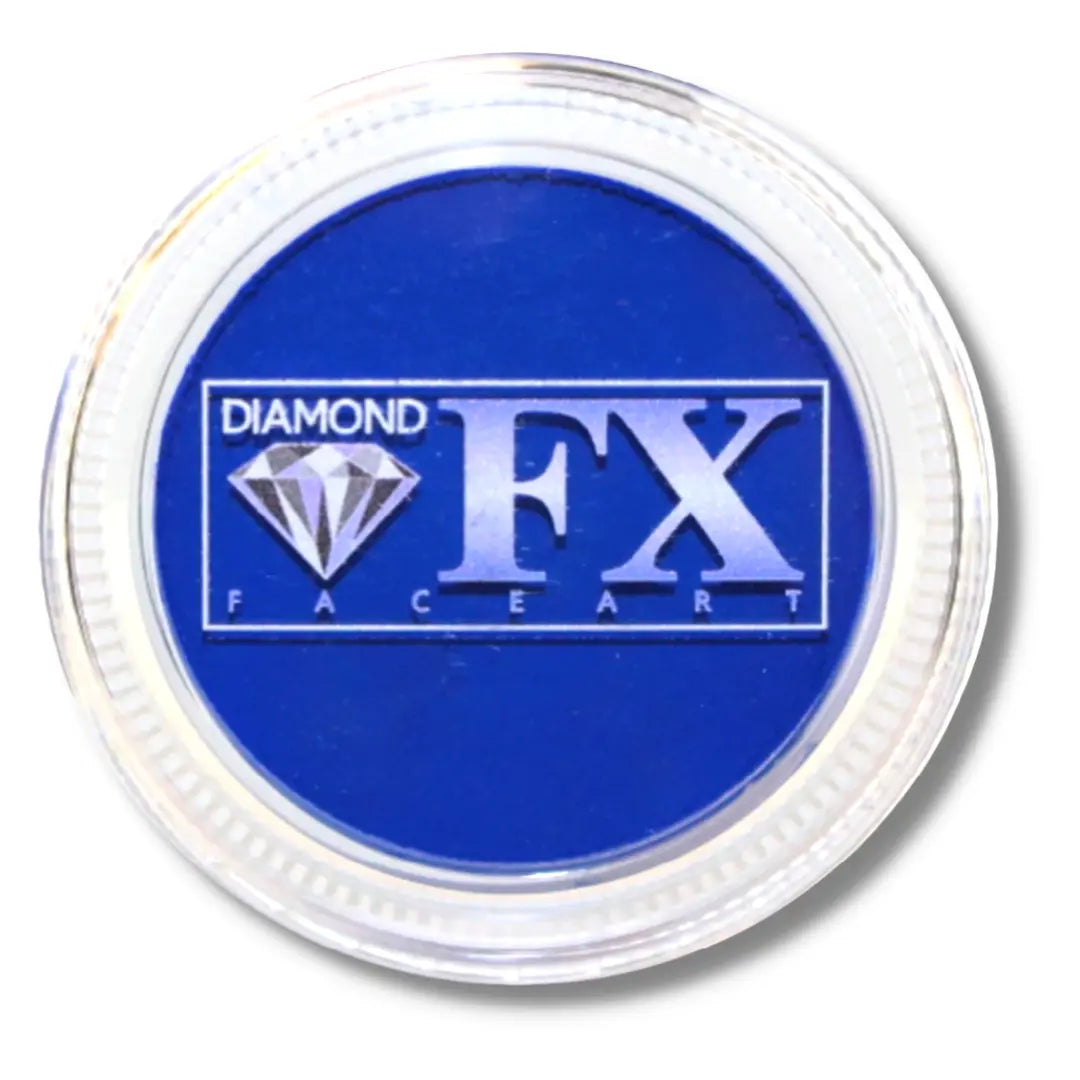  Buy Diamond FX 30g Face Paint Cake - Essential Blue and professional face & body paint for beginners in Australia. Where to buy face paint near me. 