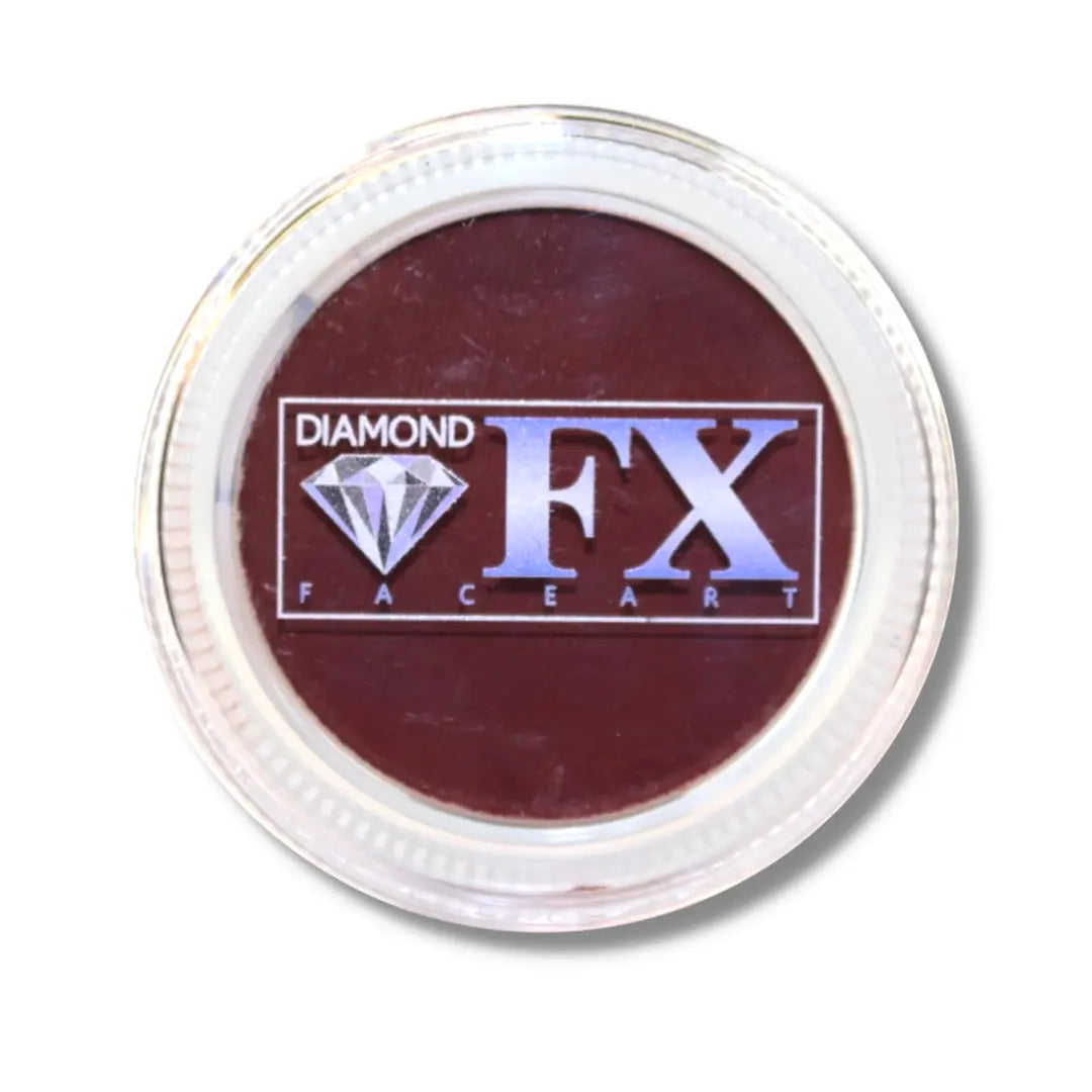  Buy Diamond FX 30g Face Paint Cake - Essential Brown and professional face & body paint for beginners in Australia. Where to buy face paint near me. 