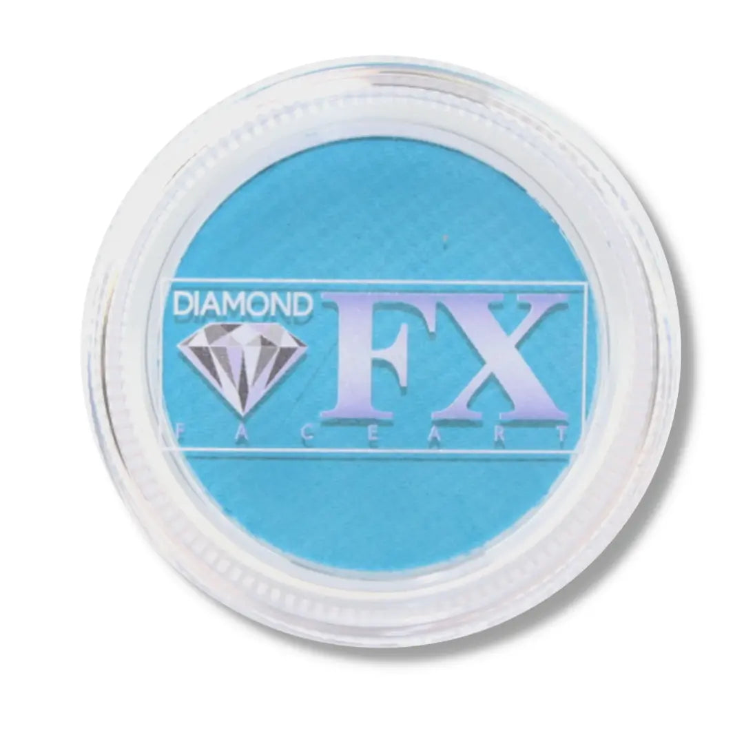  Buy Diamond FX 30g Face Paint Cake - Essential Light Blue and professional face & body paint for beginners in Australia. Where to buy face paint near me. 