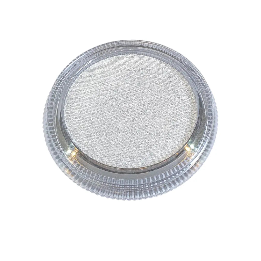  Buy Diamond FX 30g Face Paint Cake - Metallic Silver and professional face & body paint for beginners in Australia. Where to buy face paint near me. 