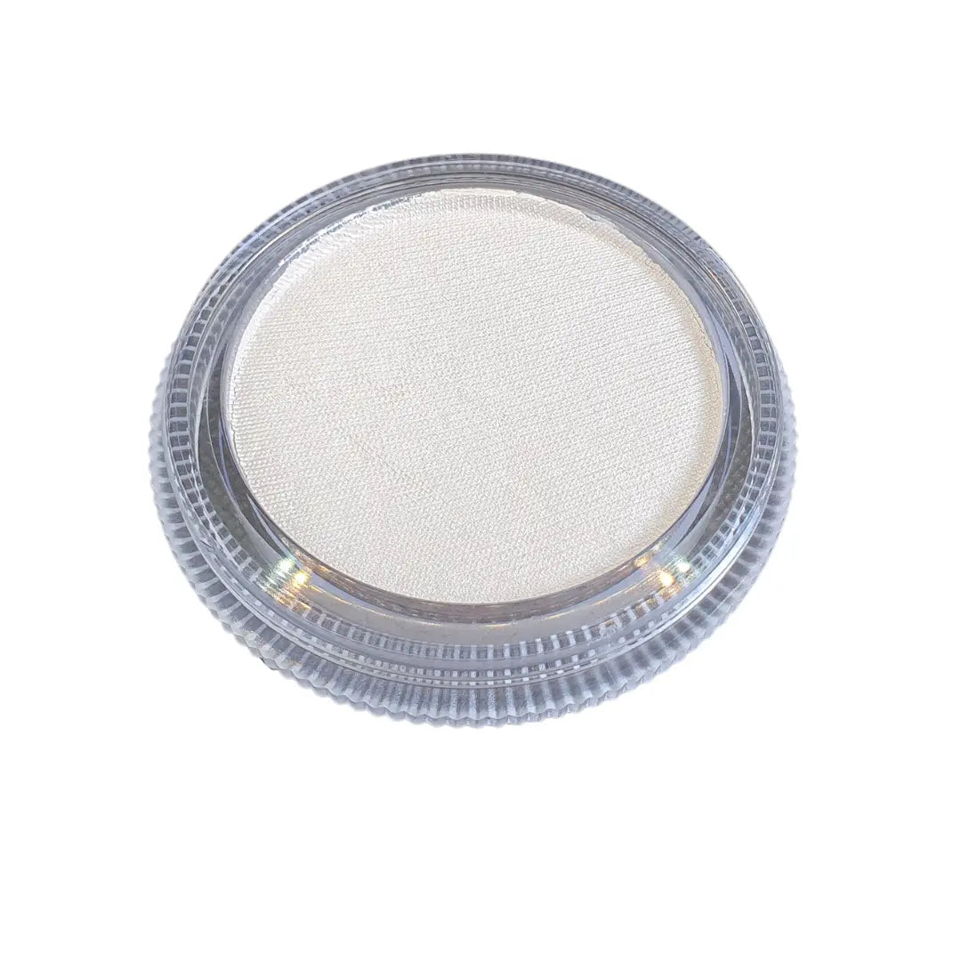 Buy Diamond FX 30g Face Paint Cake - Metallic White and professional face & body paint for beginners in Australia. Where to buy face paint near me. 