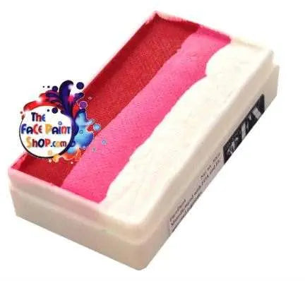 Diamond FX 30g Splitcake #23 Strawberry Delight Diamond FX Splitcake The Face Paint Shop Australia buy face paints near me