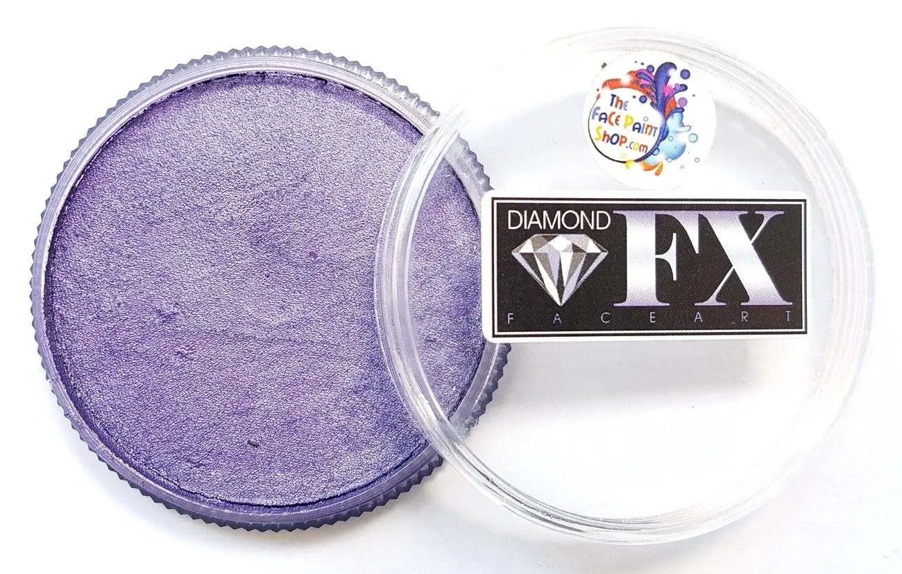 Diamond FX 32g Face Paint Cake - Metallic Violet Diamond FX Metallic Cake The Face Paint Shop Australia buy face paints near me
