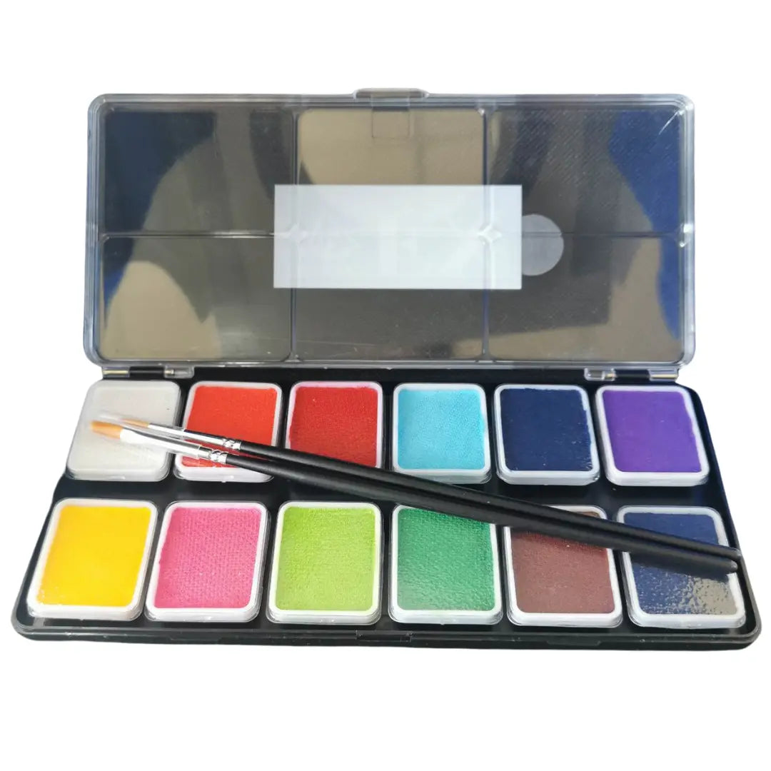  Buy Diamond FX Face Paint Palette - Essential Appetiser 12 x 6g and professional face & body paint for beginners in Australia. Where to buy face paint near me. 