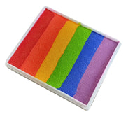  Buy Diamond FX Splitcake 50g -  #5 Flabbergasted Rainbow and professional face & body paint for beginners in Australia. Where to buy face paint near me. 