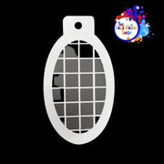 FLIP Face Painting Stencil - 24 Lattice Flip Stencil Stencil The Face Paint Shop Australia buy face paints near me