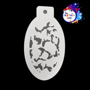 FLIP Face Painting Stencil - 31 Artistic Flip Stencil Stencil The Face Paint Shop Australia buy face paints near me