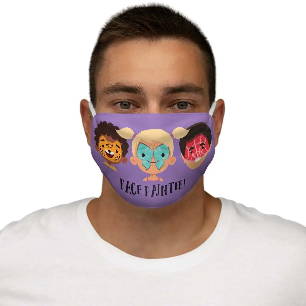 Face Painter! Snug-Fit Face Mask Printify Mask The Face Paint Shop Australia buy face paints near me