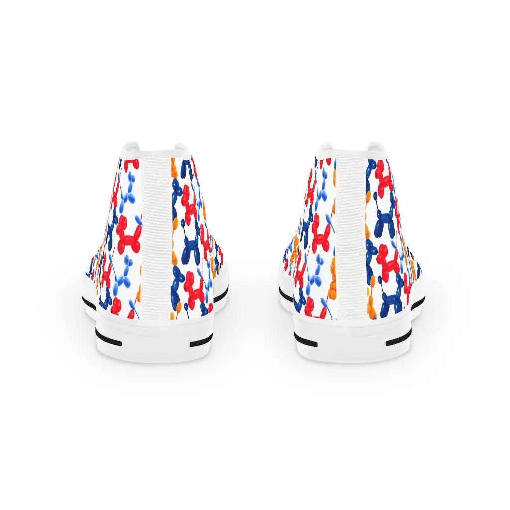 Fun Balloon Animals Men's High Top Sneakers Printify Shoes The Face Paint Shop Australia buy face paints near me