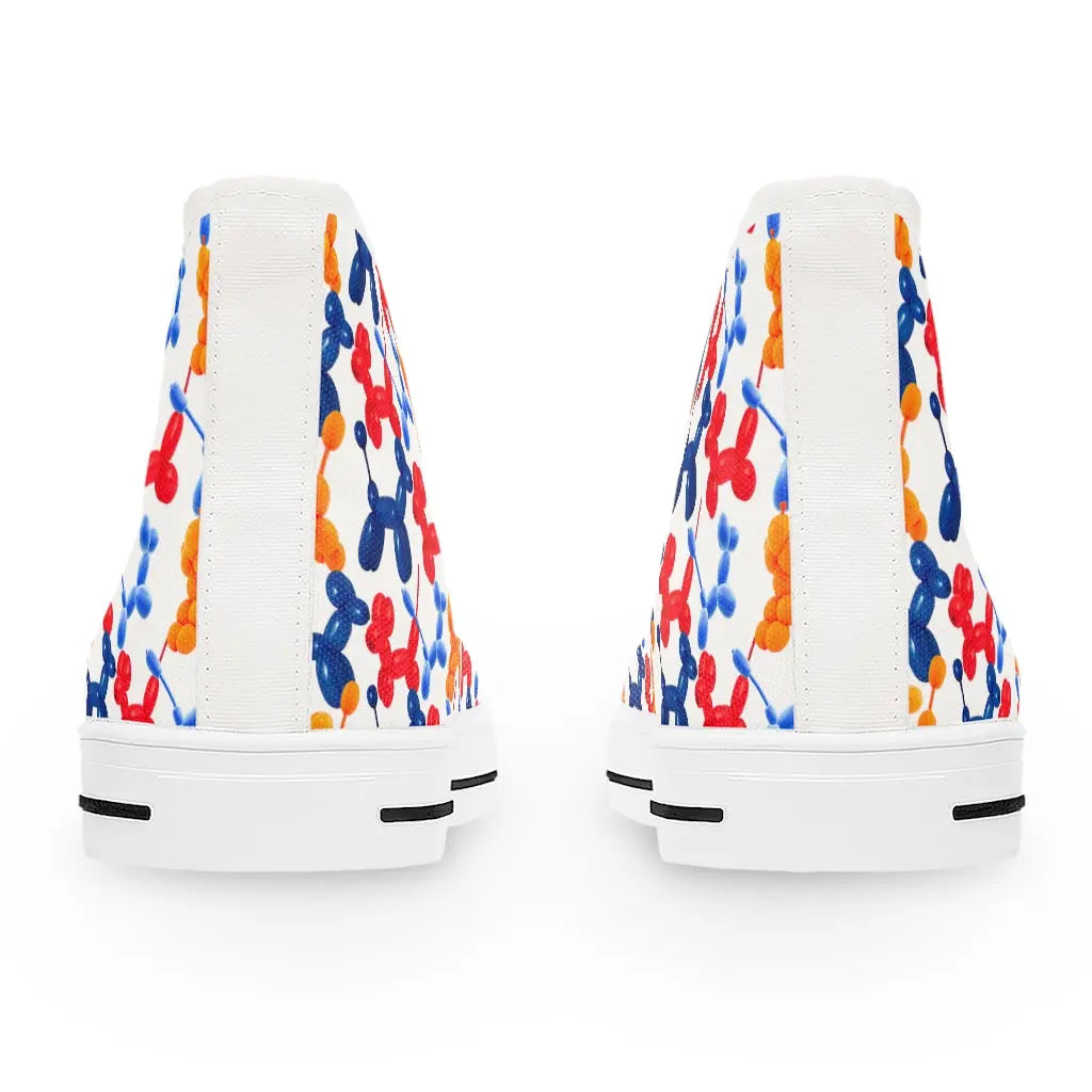 Fun Balloon Animals Women's High Top Sneakers Printify Shoes The Face Paint Shop Australia buy face paints near me