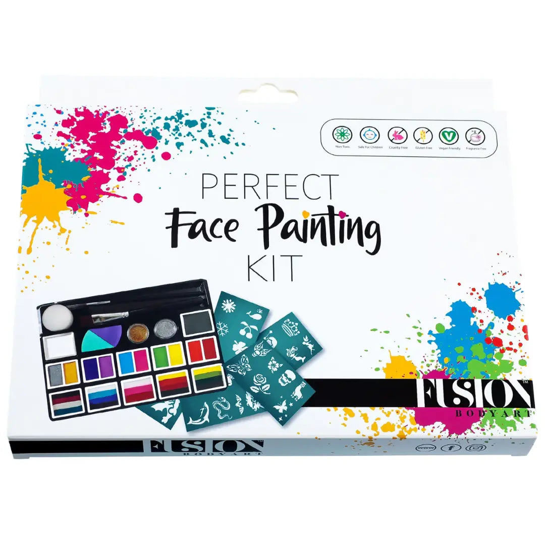  Buy Fusion Body Art - Perfect Face Painting Kit and professional face & body paint for beginners in Australia. Where to buy face paint near me. 