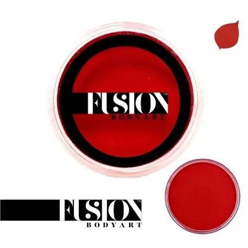 Fusion Body Art Face Paint Cake Prime - Cardinal Red 32g Fusion BodyArt Face Paint Cake The Face Paint Shop Australia buy face paints near me