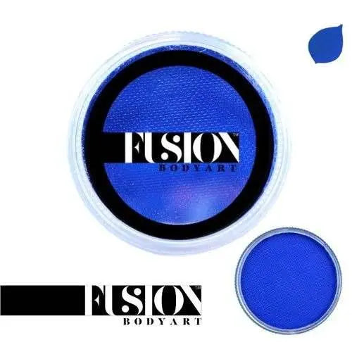 Fusion Body Art Face Paint Cake Prime - Fresh Blue 32g Fusion BodyArt Face Paint Cake The Face Paint Shop Australia buy face paints near me