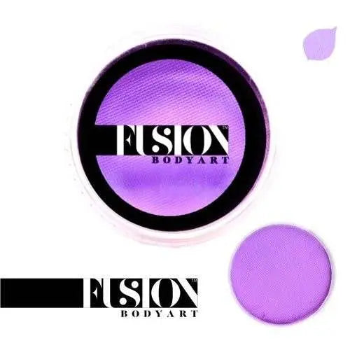 Fusion Body Art Face Paint Cake Prime - Fresh Lilac 32g Fusion BodyArt Face Paint Cake The Face Paint Shop Australia buy face paints near me