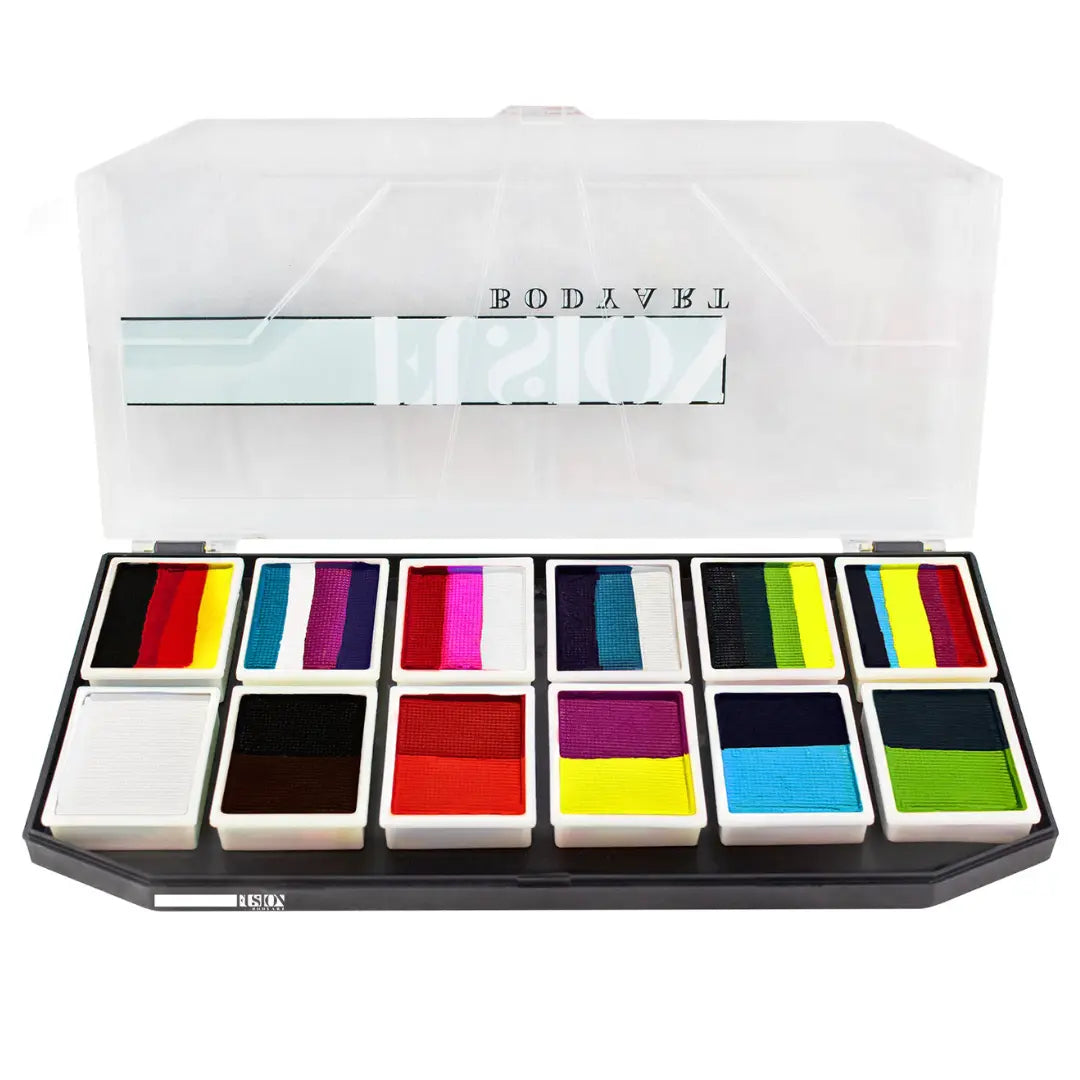 Buy Fusion Body Art Face Paint Spectrum Palette - Carnival and professional face & body paint for beginners in Australia. Where to buy face paint near me. 
