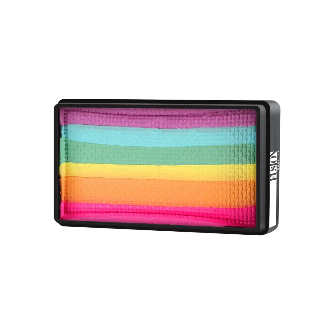  Buy Fusion Body Art Face Painting Split Cake - Lodie Up Pastel Rainbow and professional face & body paint for beginners in Australia. Where to buy face paint near me. 