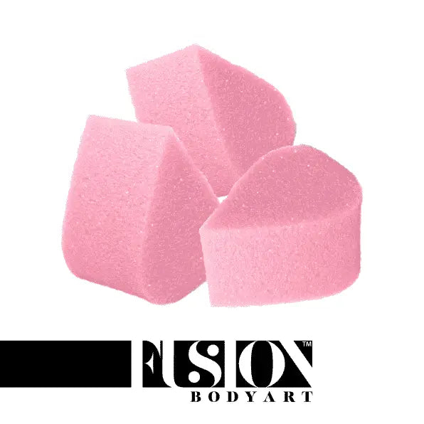 Fusion Body Art Petal Face Paint Sponge 3 Pack Fusion BodyArt Makeup Sponges The Face Paint Shop Australia buy face paints near me