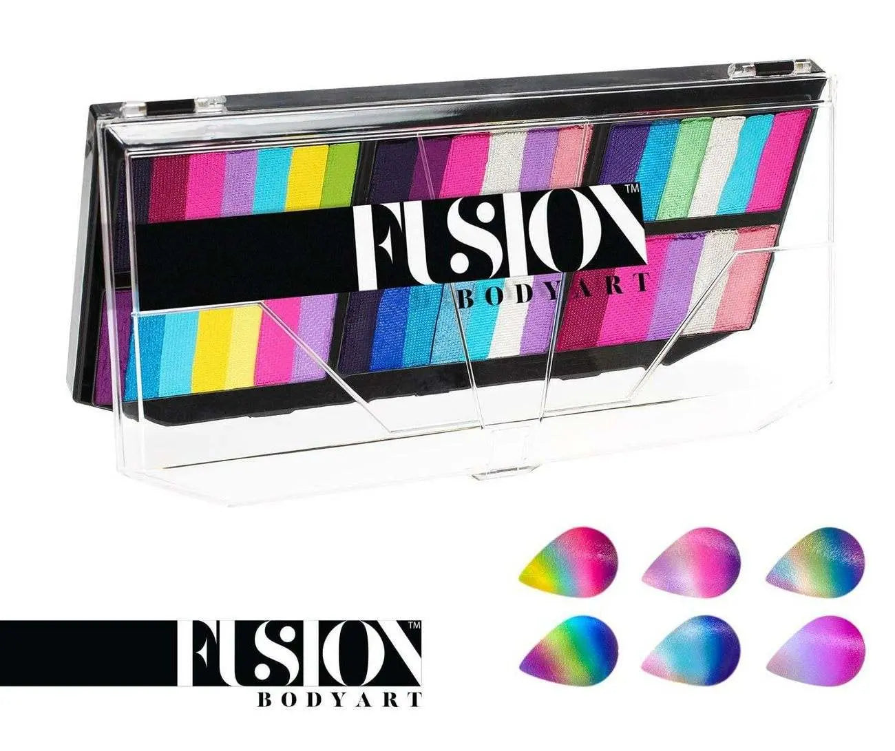 Fusion Body Art Petal Palette - Leanne's Happy Pixie Fusion BodyArt Body Paint & Foundation The Face Paint Shop Australia buy face paints near me