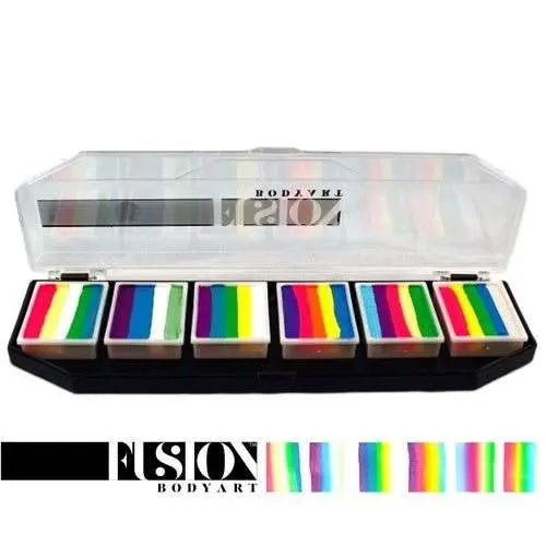 Fusion Body Art Spectrum Palette - Mermaids & Unicorns Fusion BodyArt Palette The Face Paint Shop Australia buy face paints near me