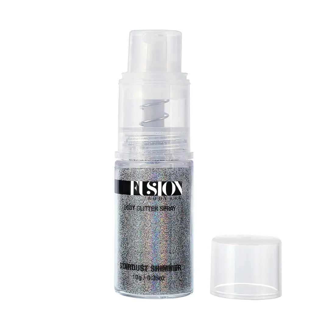  Buy Fusion Glitter Pump Spray - Stardust Shimmer and professional face & body paint for beginners in Australia. Where to buy face paint near me. 