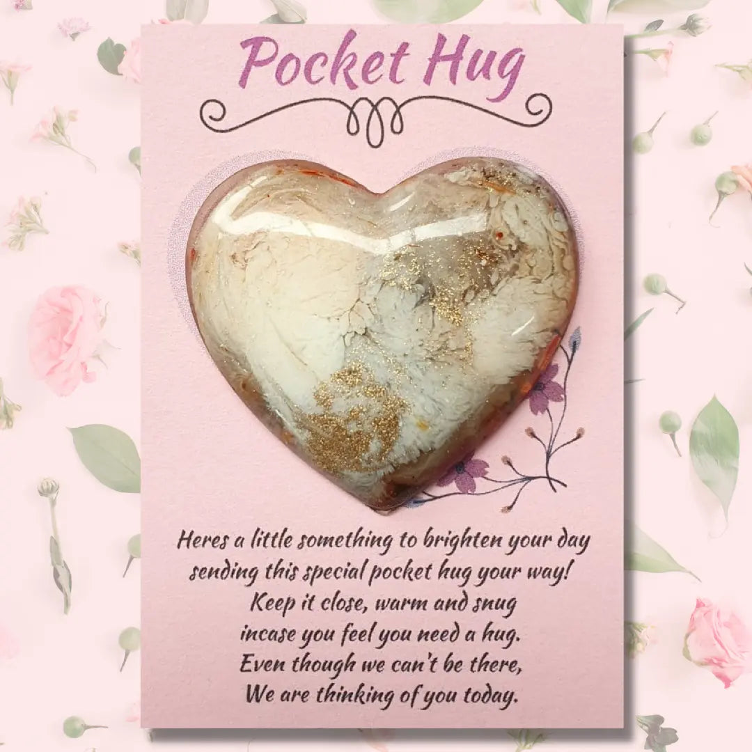 Hand made Pocket Hug Gift - Version 1 My Best Life Jewellery  The Face Paint Shop Australia buy face paints near me