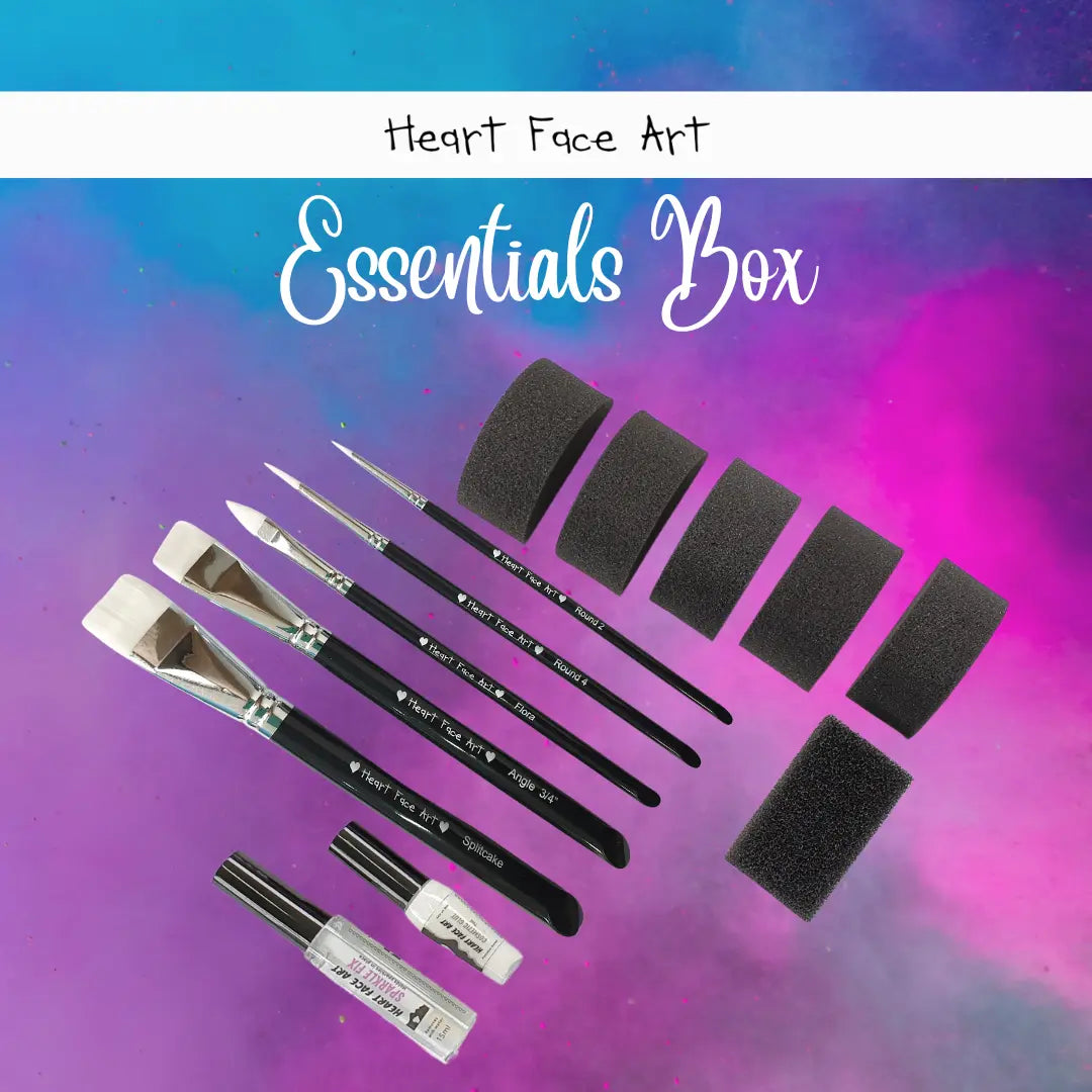 Buy Face Paint Brushes Heart Face Art Essentials Box The Face Paint