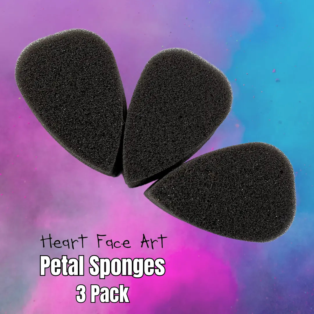  Buy Heart Face Art Premium Petal Sponge (3 Pack) and professional face & body paint for beginners in Australia. Where to buy face paint near me. 