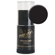Mehron Creamblend Stick - Black The Face Paint Shop Makeup The Face Paint Shop Australia buy face paints near me
