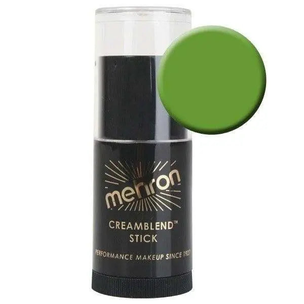 Mehron Creamblend Stick - Green The Face Paint Shop Makeup The Face Paint Shop Australia buy face paints near me