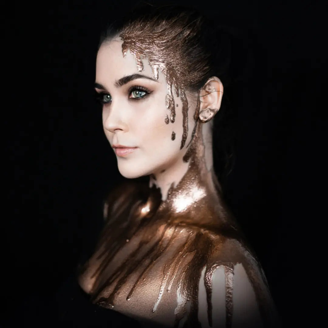  Buy Mehron Metallic Pigment Powder - Bronze and professional face & body paint for beginners in Australia. Where to buy face paint near me. 