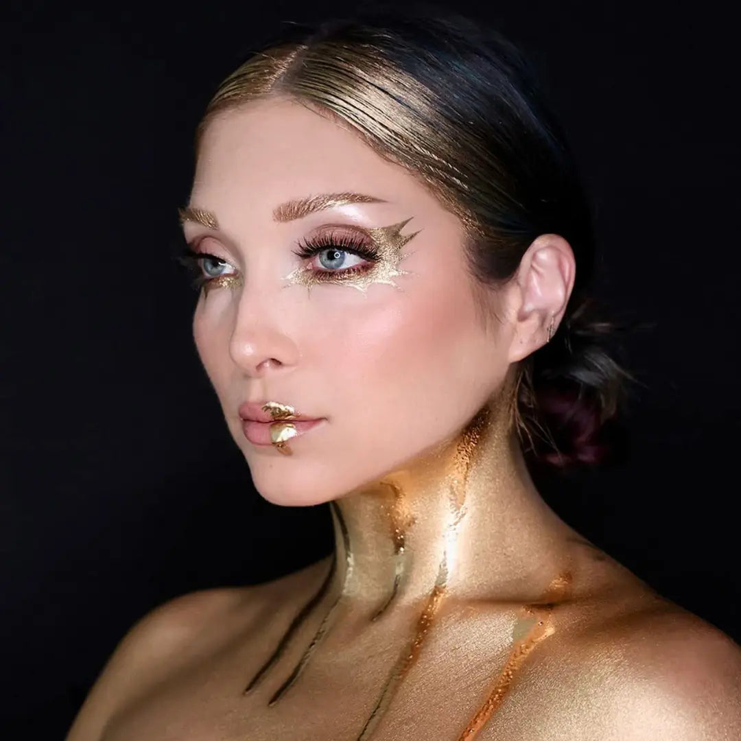  Buy Mehron Metallic Pigment Powder - Gold and professional face & body paint for beginners in Australia. Where to buy face paint near me. 