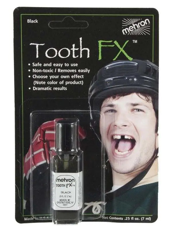 Mehron Tooth FX Black The Face Paint Shop SFX Product The Face Paint Shop Australia buy face paints near me