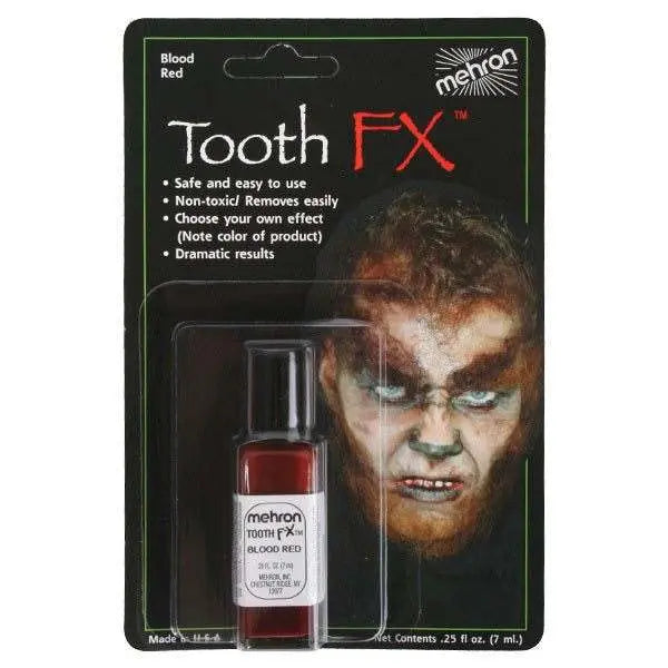 Mehron Tooth FX Blood Red The Face Paint Shop SFX Product The Face Paint Shop Australia buy face paints near me