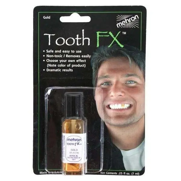 Mehron Tooth FX Gold The Face Paint Shop SFX Product The Face Paint Shop Australia buy face paints near me