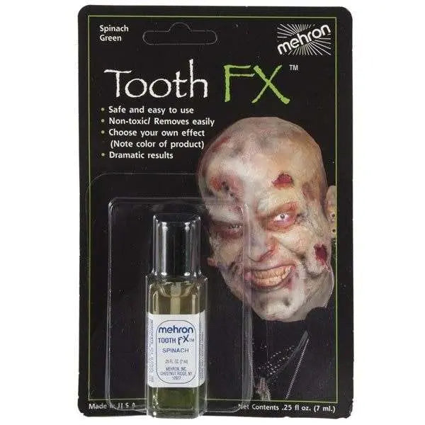 Mehron Tooth FX Spinach Green The Face Paint Shop SFX Product The Face Paint Shop Australia buy face paints near me
