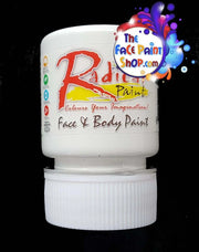Radical Paints Face Paint 40ml - White Radical Paints Liquid Paint The Face Paint Shop Australia buy face paints near me