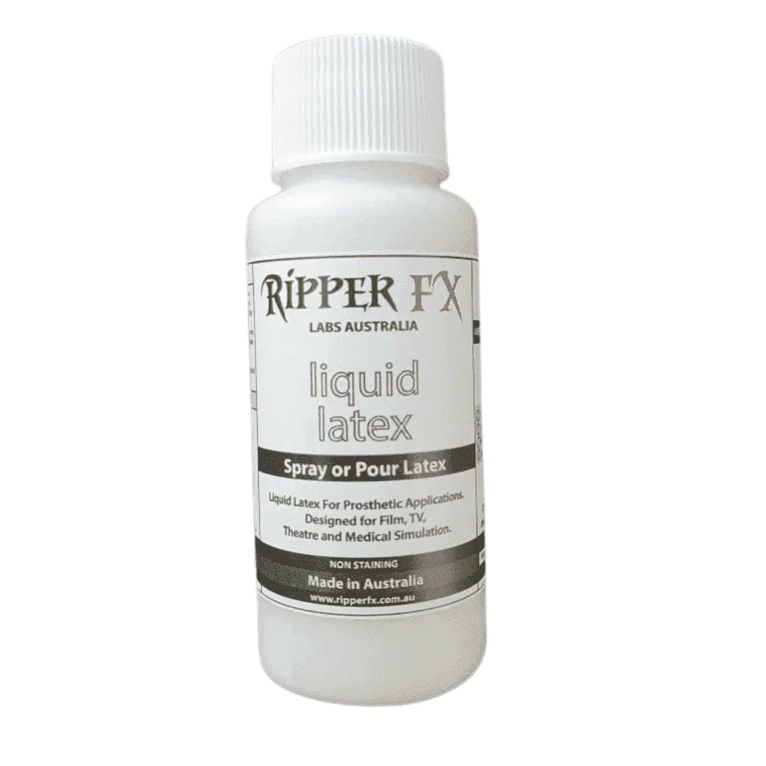 Ripper FX - Liquid Latex 50ml White Ripper FX SFX Product The Face Paint Shop Australia buy face paints near me