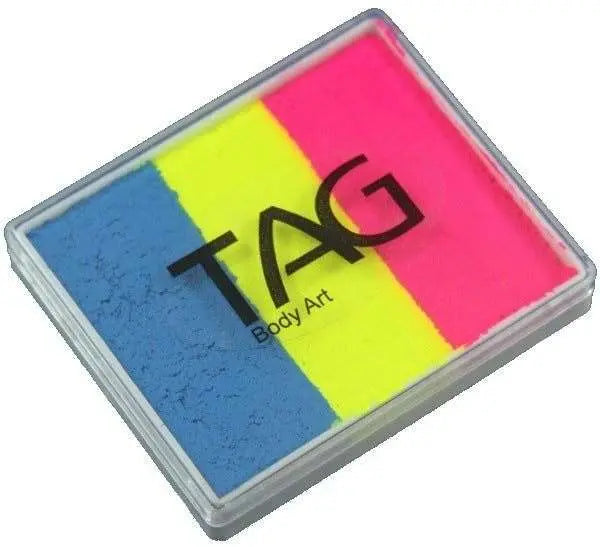 TAG Body Art 50g Splitcake - Carnival Tag Body Art Splitcake The Face Paint Shop Australia buy face paints near me