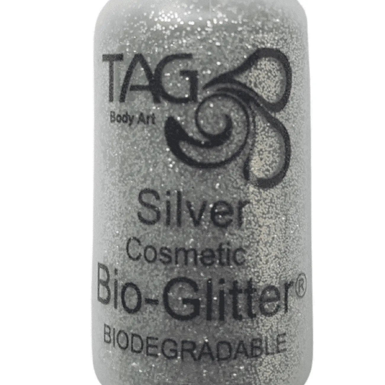 TAG Body Art Bio Glitter 15ml - Silver Tag Body Art Loose Glitter The Face Paint Shop Australia buy face paints near me