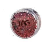 TAG Body Art Chunky Glitter 10g - Red Tag Body Art Loose Glitter The Face Paint Shop Australia buy face paints near me