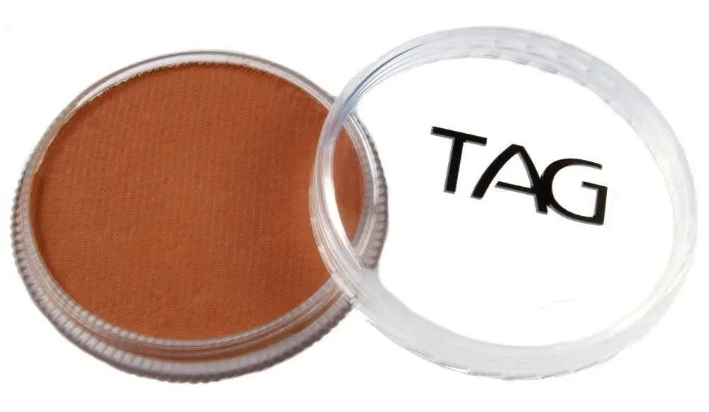 TAG Body Art Face Paint Cake 32g - Mid Brown Tag Body Art Face Paint Cake The Face Paint Shop Australia buy face paints near me