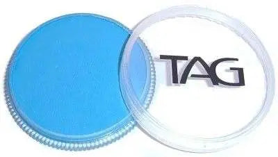 TAG Body Art Face Paint Cake 32g - Neon Blue Tag Body Art Face Paint Cake The Face Paint Shop Australia buy face paints near me