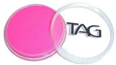 TAG Body Art Face Paint Cake 32g - Neon Magenta Tag Body Art Face Paint Cake The Face Paint Shop Australia buy face paints near me